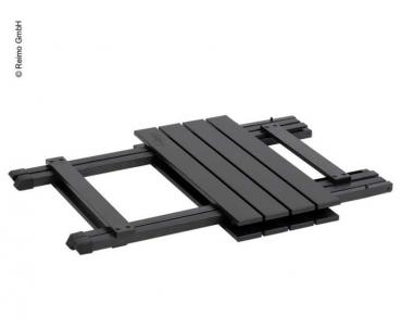 Klapptisch SINGLE BLACK 50x50x64 cm, Alu