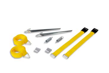 Windsicherungen Befestigungskit, Tie Down S, gelb