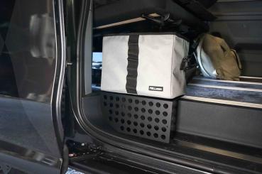 Stuva - das Trittstufenregal für den Ford Tourneo Custom V710 / VW neuer Transporter Beifahrerseite
