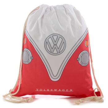 Volkswagen Bulli VW Bus T1 Roter Kordelzugbeutel Gymbag Rucksack