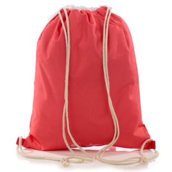 Volkswagen Bulli VW Bus T1 Roter Kordelzugbeutel Gymbag Rucksack