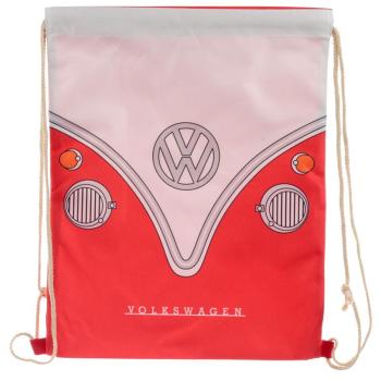 Volkswagen Bulli VW Bus T1 Roter Kordelzugbeutel Gymbag Rucksack