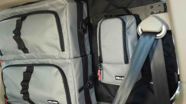Felleisen Packtaschen T7 Multivan / California in grau - 4er Set für Fahrer- UND Beifahrerseite - langer Überhang