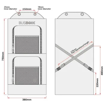 Preview: MAße Seatboxx