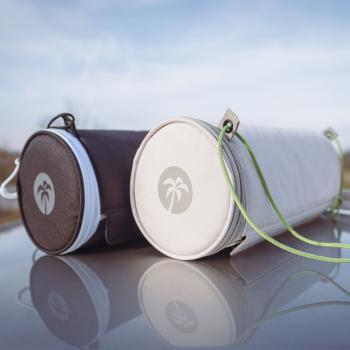 BusBoxx paperBOXX pro Küchenrollentasche in Beige und Schwarz