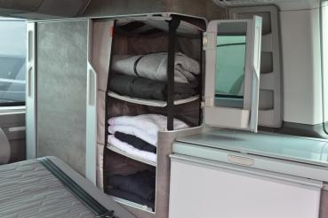 Hängende Aufbewahrungstasche passend für Volkswagen California T5 oder T6 / T6.1
