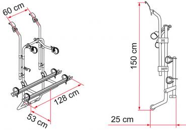 Fiamma Carry Bike Fahrradträger Ford Transit ab BJ 00 - 13 #02093A60A