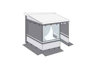Fiamma Privacy Room CS light für F35pro 2,70 - Anbauhöhe 180 -220 cm