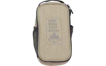 Washbag Kulturbeutel small beige