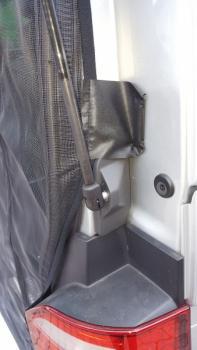 VanQuito Insektenschutzgitter Moskitonetz Heckklappe für Pössl Campster, Citroen Spacetourer, Peugeot Traveller und Toyota Proace - fine mesh