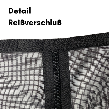 Preview: Insektenschutzgitter Moskitonetz Schiebetür T3 VW Bus - Magnetbefestigung - Detail