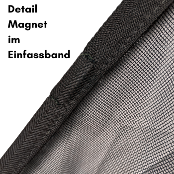 Preview: Detailansicht vom Magnet im Einfassband