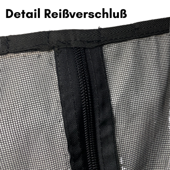 Preview: Insektenschutzgitter Moskitonetz Heckklappe T4 VW Bus - Magnetbefestigung - Detail