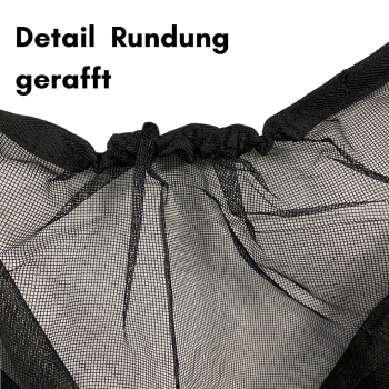 Moskitonetz Insektenschutzgitter VW T5 / T6 / T6.1 Heckklappe – Magnetische Befestigung - Reißverschluss - Detail