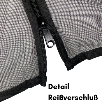 Preview: Detailansicht vom Moskitonetz Schiebetür