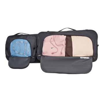 Preview: Geöffnete Packtaschen inkl. Inhalt als Veranschaulichung