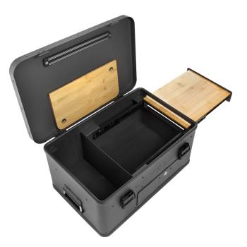 Geöffnete Layzee Küchenbox Junior