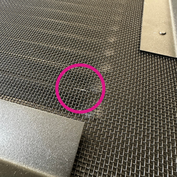 Lüftungsgitter VW Bus T5 / T6 Schiebefenster rechts - Beifahrerseite Exclusiv #1 2. Wahl