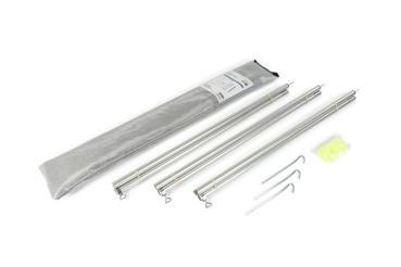 Vanspace Aufstell-Stangen-Set Alu, 3 Stangen, Leinen und Heringe