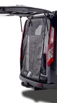 montiertes Insektenschutzgitter Heckklappe