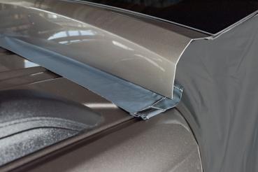 Heckzelt „Space“ Kombi für VW Caddy 5 / Ford Tourneo Connect ab 5/2022 anthrazit Detailbild