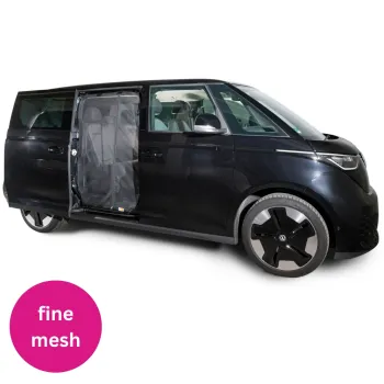 VanQuito Moskitonetz für VW ID BUZZ Schiebetür fine mesh LR