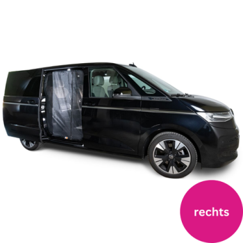 VanQuito Schiebetürenmoskitonetz Reißverschluss, VW T7, Beifahrerseite (rechts), Maschenweite Standard