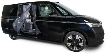 VanQuito Moskitonetz für VW T7 Schiebetür fine mesh Magnetreißverschluss