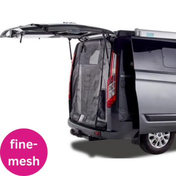 VanQuito Moskitonetz für Ford Custom V710 ab BJ 2023 / VW neuer Transporter Heckklappe fine mesh