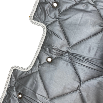 Preview: Thermomatten Heckklappe mit grauer Innenseite 