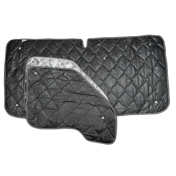 Thermomatten schwarz Fahrerhaus Ford Transit 2006-2013