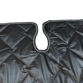 Preview: Thermomatten schwarz Fahrerhaus Ford Transit Custom / Tourneo Custom 2012 - 2023