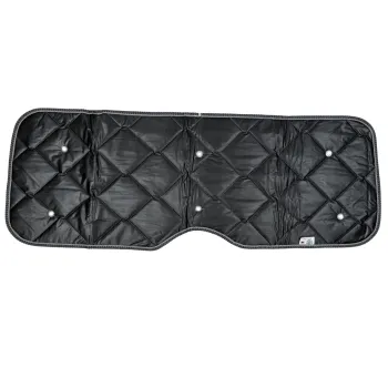 Set: Thermomatten schwarz Komplettset 8-teilig Ford Tourneo Custom V710 ab 10/2023 / VW neuer Transporter langer Radstand + Heckklappe