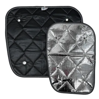 Preview: Thermomatten schwarz VW Caddy 2004 - 2020 Doppeltür - Standard