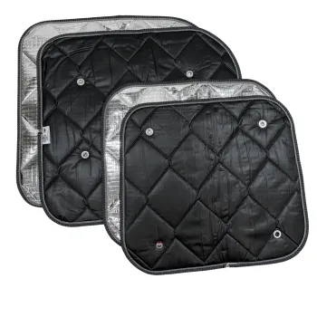 Thermomatten schwarz VW Caddy 2004 - 2020 Wohnraum kurzer Radstand