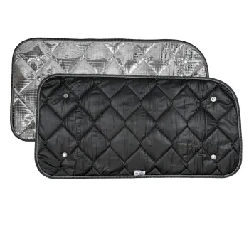 Preview: Thermomatten schwarz VW Caddy 2004 - 2020 Wohnraum langer Radstand