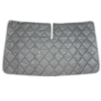 Preview: Thermomatte Frontscheibe grau