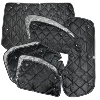 Thermomattenset schwarz