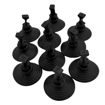 Saugnäpfe 40 mm Standard schwarz - 10er Pack