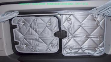 Thermomatten Dark Edition Premium Ford Custom / auch Tourneo und Nugget ab 2012 - 09/2023 Komplettset - zum Konfigurieren