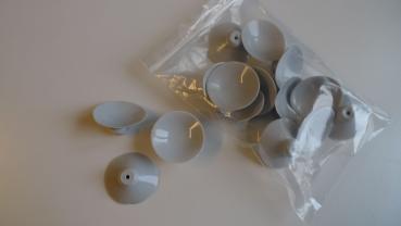 50 Saugnäpfe zum Befestigen von Deko an Fenstern - Weihnachtsschmuck, Osterschmuck , Lichterketten usw