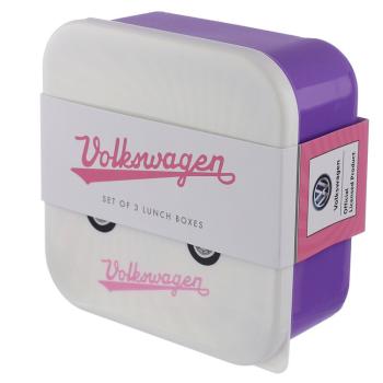 Summer Volkswagen VW T1 Bulli Lunchboxen Brotdosen 3er Set M/L/XL
