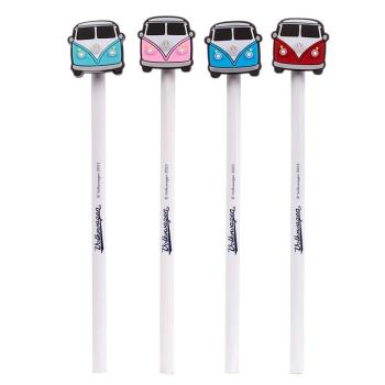 Volkswagen VW T1 Bulli 1 Stück Bleistift mit PVC Topper