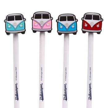 Volkswagen VW T1 Bulli 1 Stück Bleistift mit PVC Topper