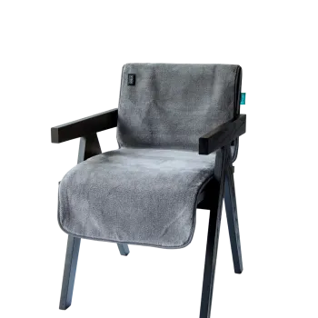 Qnuss Qleed Heizdecke Steingrau - auch als Matratzenauflage geeignet (135*45 cm)