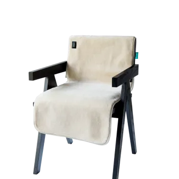 Qnuss Qleed Heizdecke Ecru - auch als Matratzenauflage geeignet (135*45 cm)