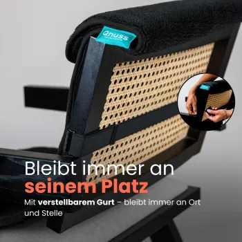 Qnuss Qleed Heizdecke Ecru - auch als Matratzenauflage geeignet (135*45 cm)
