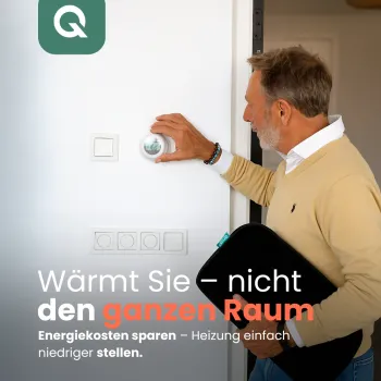 Qnuss Qleed Heizdecke Ecru - auch als Matratzenauflage geeignet (135*45 cm)