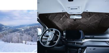 Thermomatten Fahrerhaus VW Transporter T5 / T6 schwarz