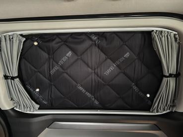 Thermomatten Wohnraum + Heck VW Transporter T5 / T6 langer Radstand schwarz
